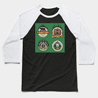 Camping in the wild Baseball T-Shirt